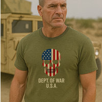 Load image into Gallery viewer, 💀 Operator Grade Tee – Department of War Edition 🇺🇸