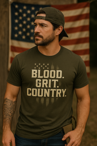 Load image into Gallery viewer, 🇺🇸 BLOOD. GRIT. COUNTRY.