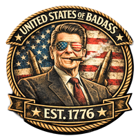 Load image into Gallery viewer, Ronald Reagan “The Great Communicator” Shirt – United States of Badass